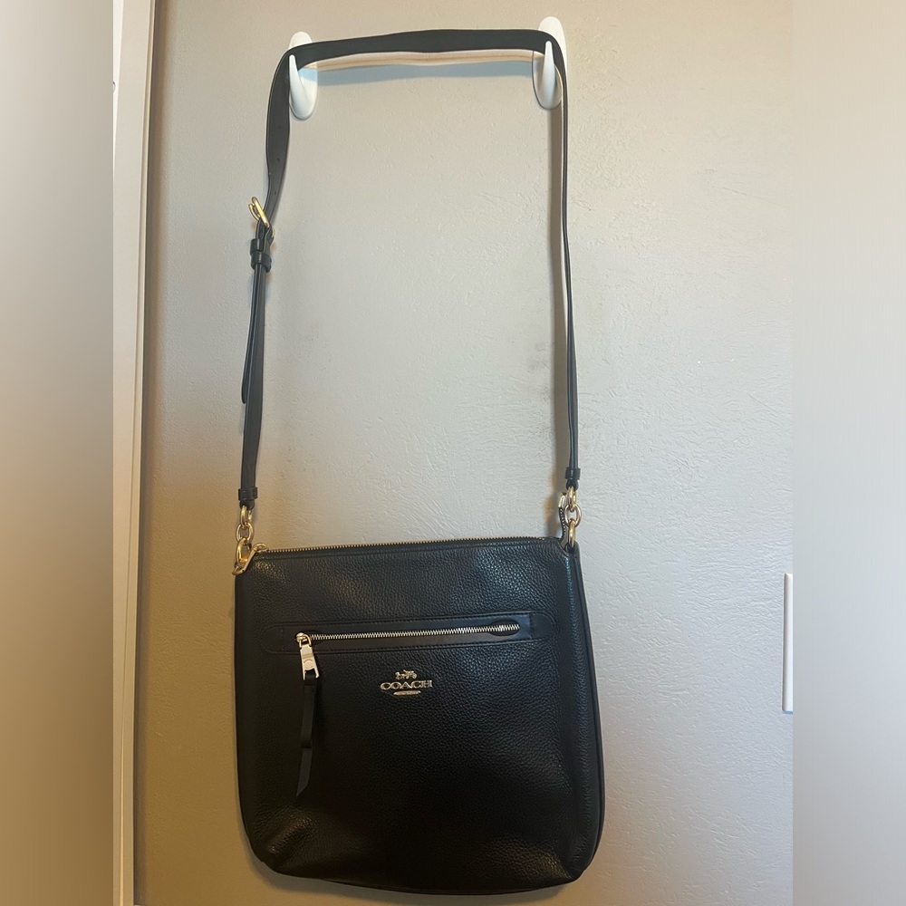 Coach Crossbody Bag with Gold Hardware
